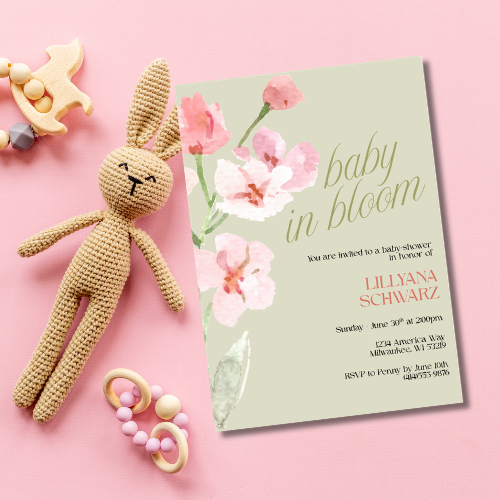 Baby in Bloom Baby Shower