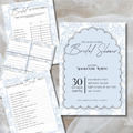 Blue Floral Bridal Shower BUNDLE!