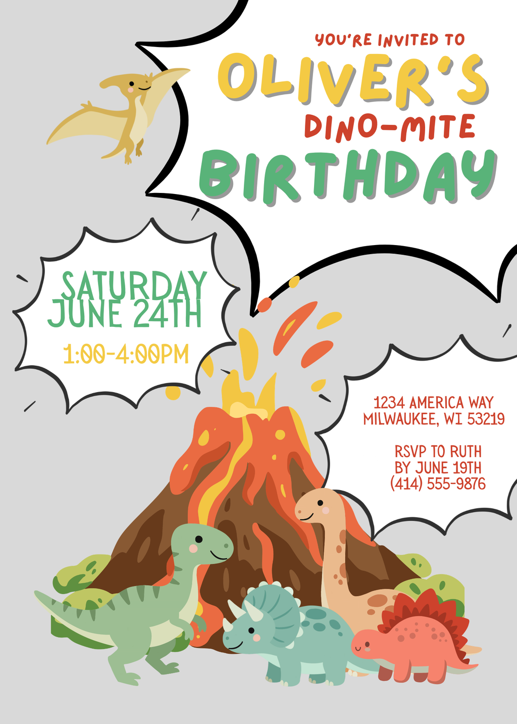 DINO-mite Birthday!