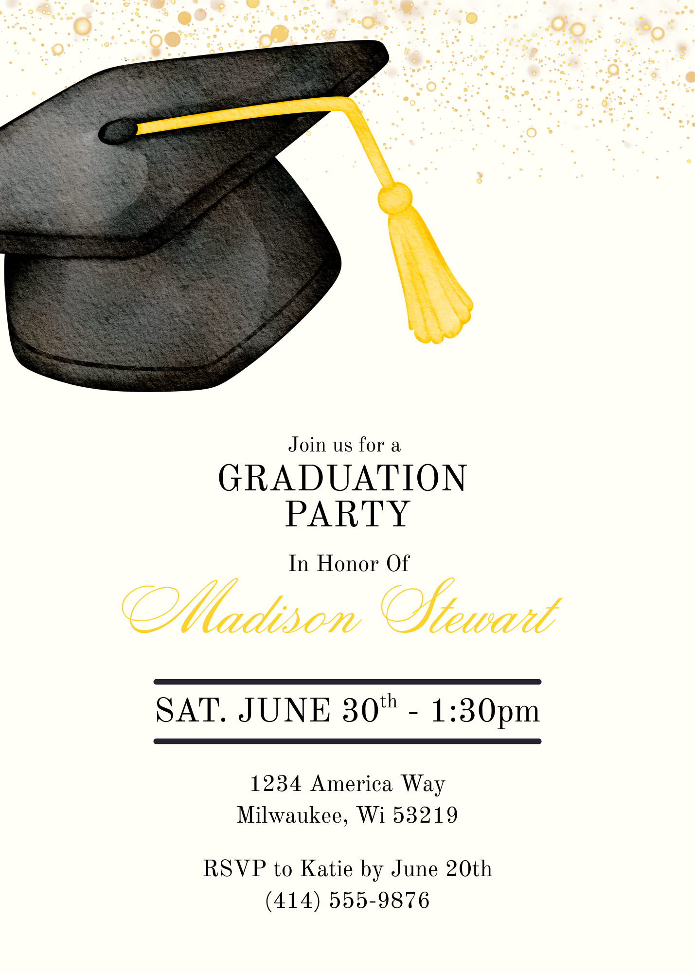 Graduation Invitation
