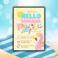 Pool Party Invitation!