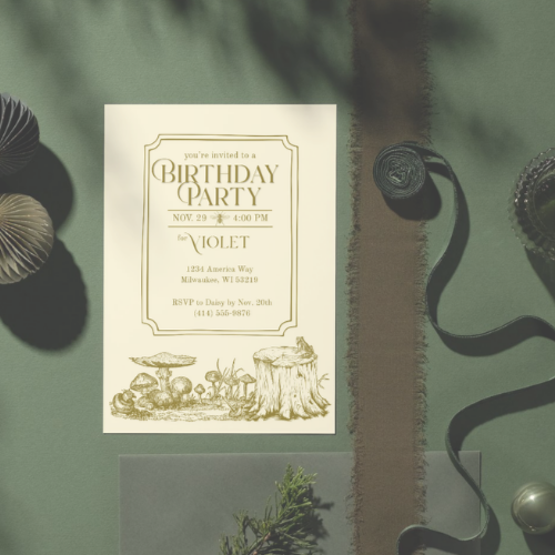 Woodland theme Birthday
